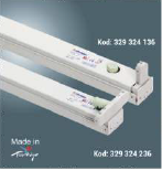 2x18W A2 D-LİTE ELEKTRONİK BALASTLI P1 TİPİ TMS ARMATÜR