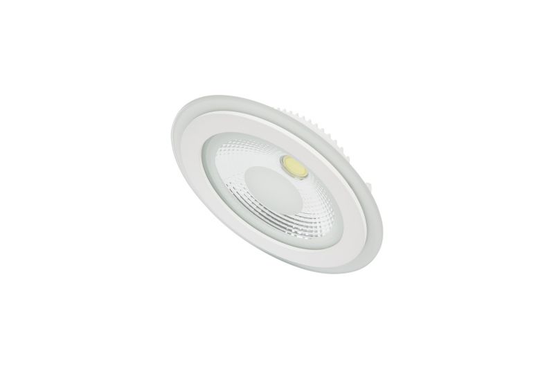 12W PIRLANTA CAMLI LED DOWNLİGHT  ARMATÜR