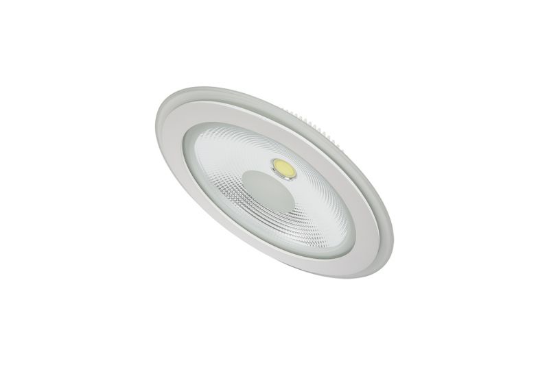 18W PIRLANTA CAMLI LED DOWNLİGHT  ARMATÜR