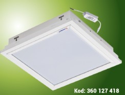 60x30 24W CLIP-IN TAVAN ECO OPAL CAMLI LED'Lİ DİFÜZÖRLÜ OFİS ARMATÜRÜ